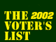 2001 Jamaican Voter's List 